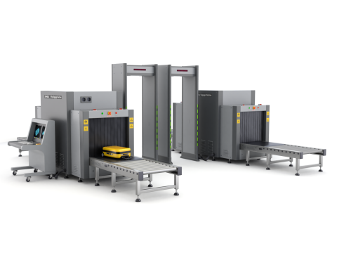 Airport Security Checkpoint 3D Модель