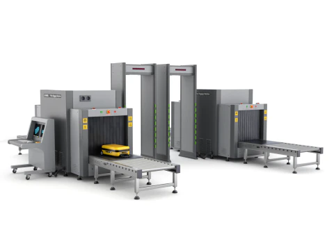 Airport Security Checkpoint 3D Model