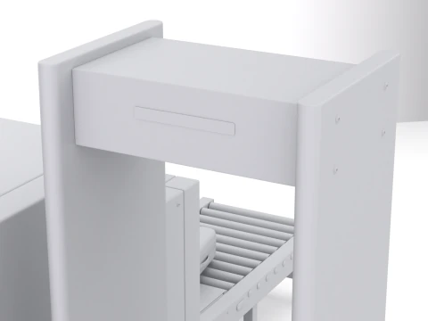 Airport Security Checkpoint 3D Model