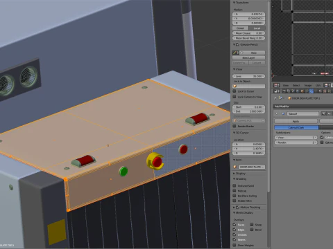 Airport Security Checkpoint 3D Model