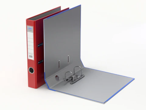 Pasta de argolas manipulada Modelo 3D