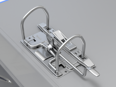 Rigged Ring Binder 3D मॉडल