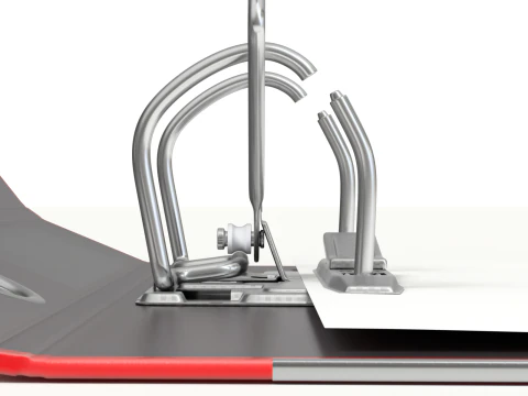 Pasta de argolas manipulada Modelo 3D