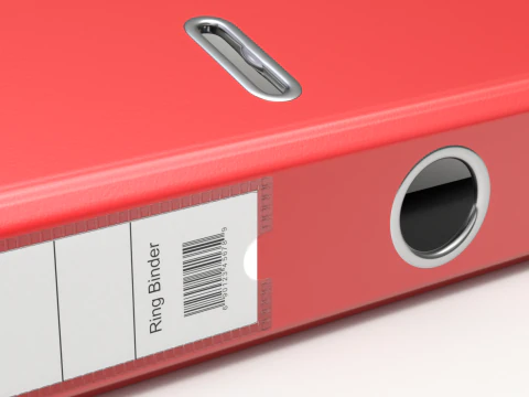 Pasta de argolas manipulada Modelo 3D