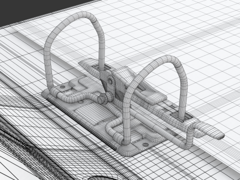Rigged Ring Binder 3D मॉडल