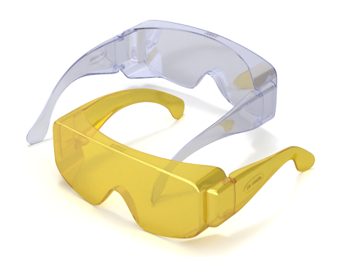 Safety Working Glasses Model 3D
