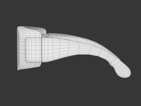Safety Working Glasses Model 3D