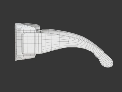 Emniyetli &Ccedil;alışma G&ouml;zl&uuml;kleri 3D Model