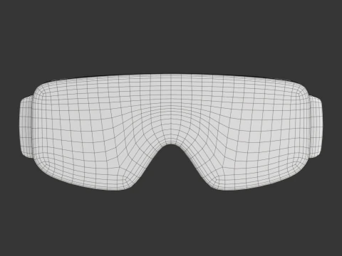 Emniyetli &Ccedil;alışma G&ouml;zl&uuml;kleri 3D Model