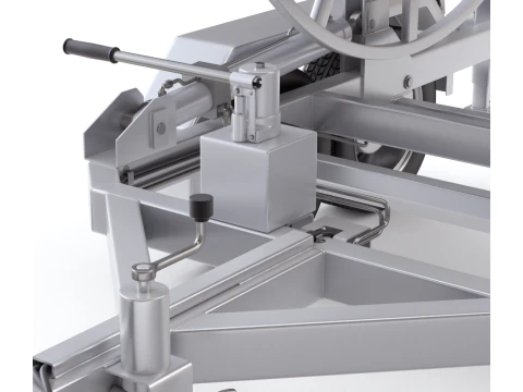 トレーラー付きブロードバンド ケーブル ドラム 3Dモデル