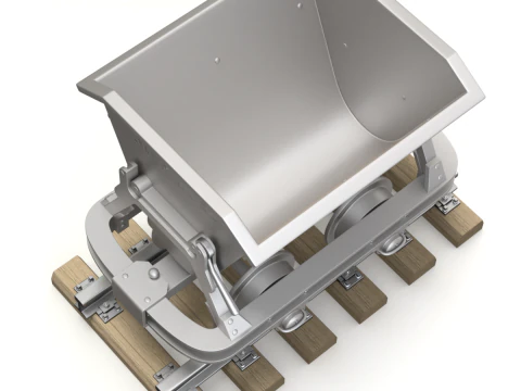 Mining Cart 3D Model
