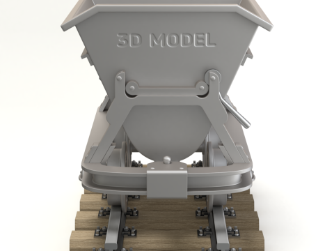 Mining Cart Modelo 3D