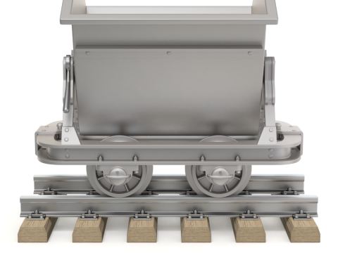 Mining Cart Modelo 3D