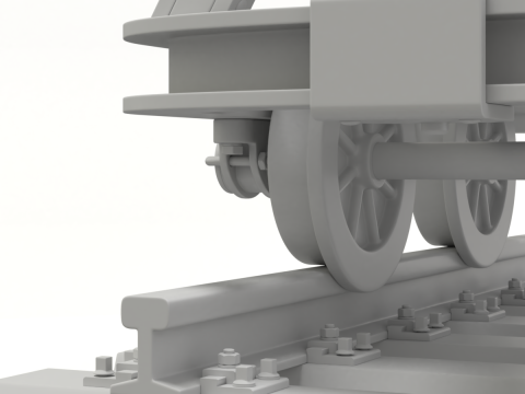 Mining Cart Modelo 3D