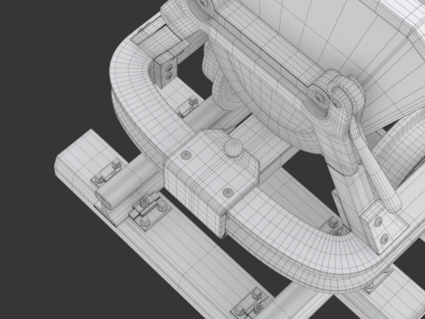 Mining Cart Modelo 3D