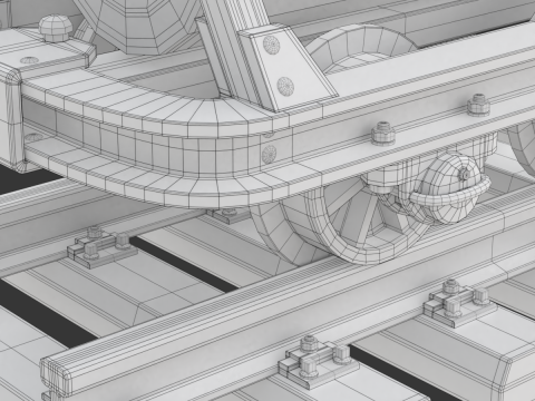 Mining Cart Modelo 3D