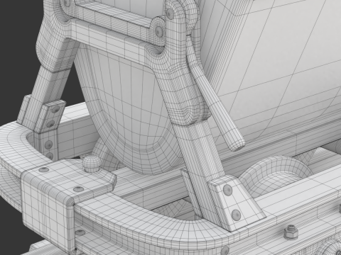 Mining Cart Modelo 3D