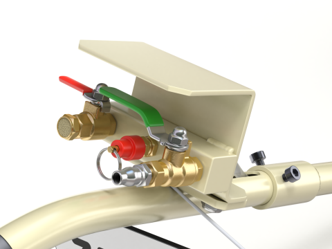 Pneumatic Jack 3D Model