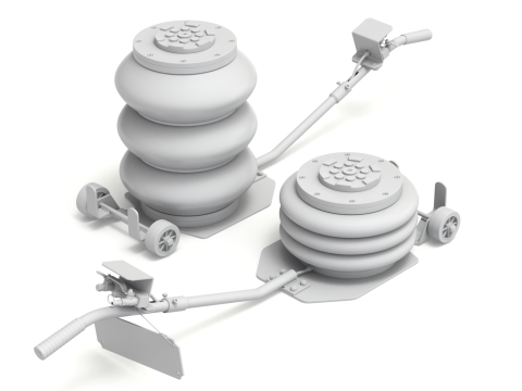 Pneumatic Jack 3D Model