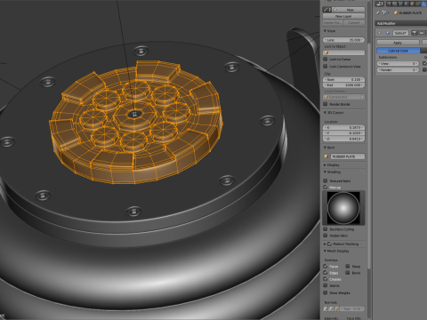 Pneumatic Jack 3D Model