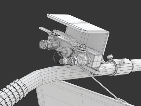 Pneumatic Jack 3D Model