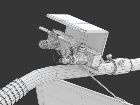 Pneumatic Jack 3D Model