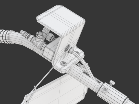 Pneumatic Jack 3D Model