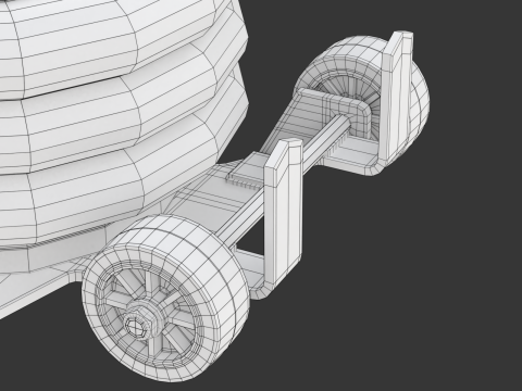 Pneumatic Jack 3D Model