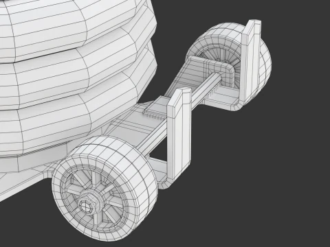 Pneumatic Jack 3D Model