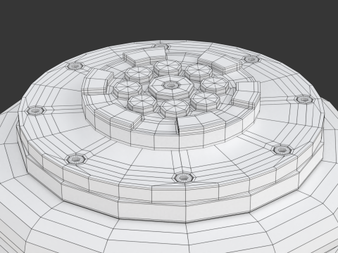Pneumatic Jack 3D Model