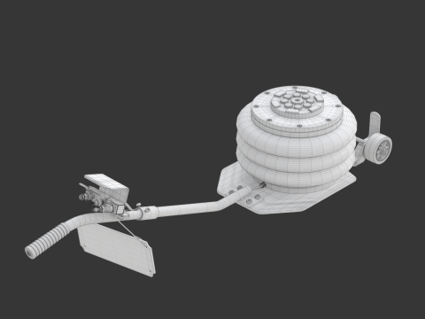 Pneumatic Jack 3D Model