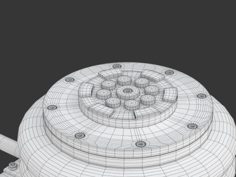 Pneumatic Jack 3D Model