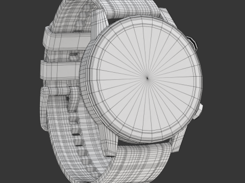 Honor Magic Watch 2 3D Model