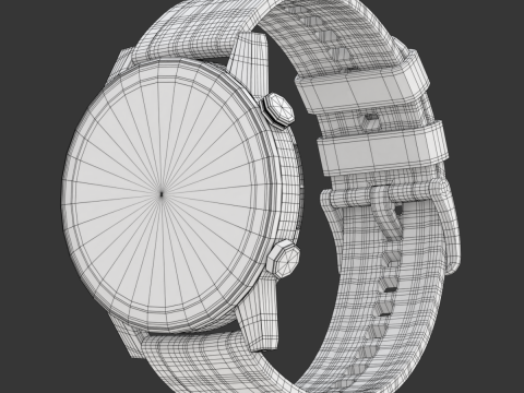 Honor Magic Watch 2 3D Model