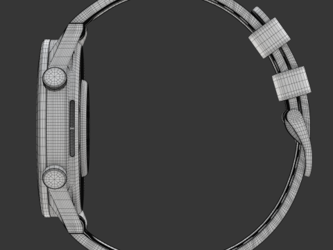 Honor Magic Watch 2 3D Model