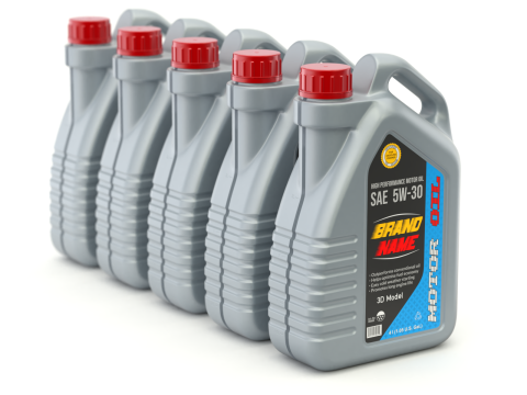 Engine Oil Bottle Modèle 3D