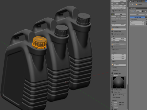 Engine Oil Bottle Modèle 3D