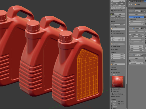Engine Oil Bottle Modèle 3D