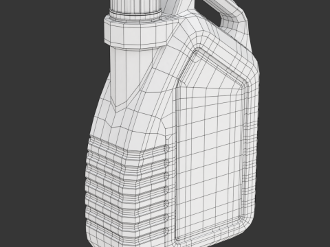 Engine Oil Bottle Modèle 3D
