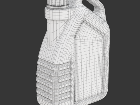 Engine Oil Bottle Modèle 3D