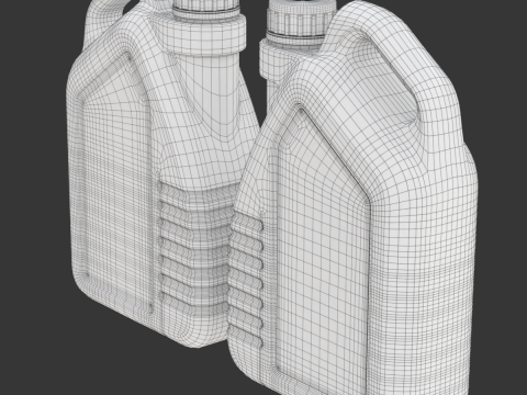Engine Oil Bottle Modèle 3D