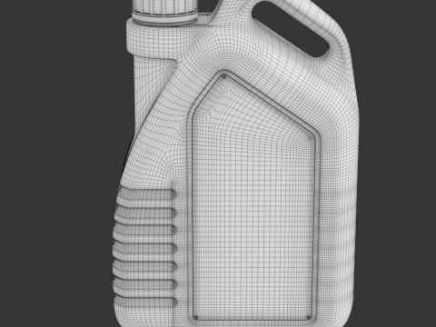 Engine Oil Bottle Modèle 3D