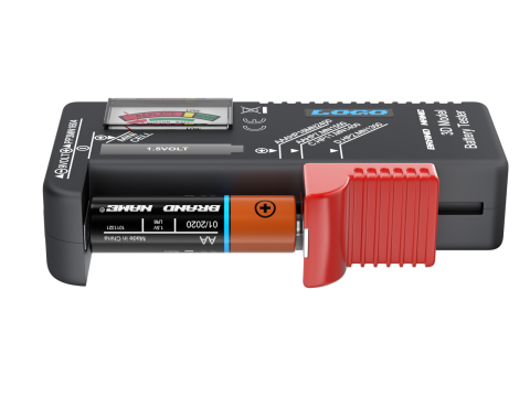 Battery Tester With AA Battery Modelo 3D