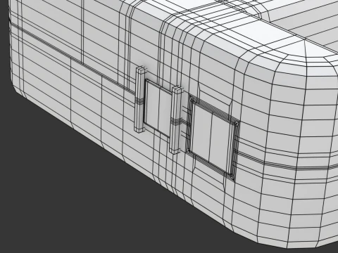 Tester per batterie con batteria AA Modello 3D