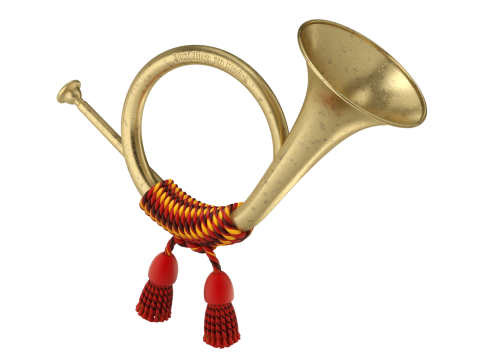 Post Horn 3D-Modell