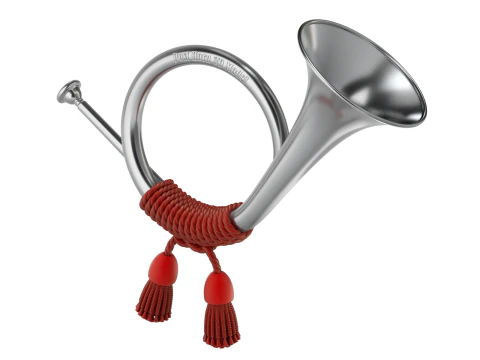Post Horn 3D Model