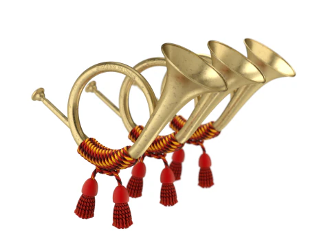 Post Horn 3D Model