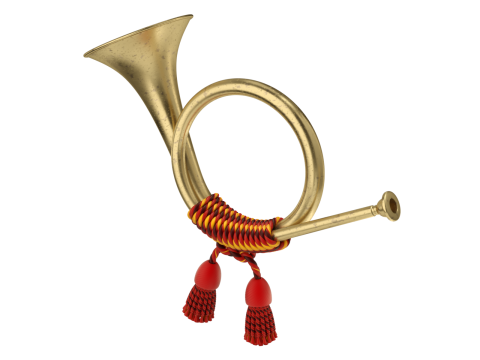 Post Horn Model 3D