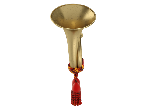 Post Horn Model 3D