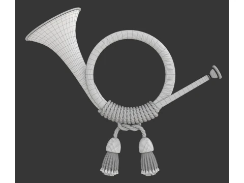 Post Horn 3D Model